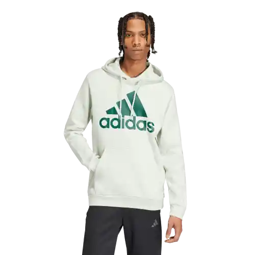 Adidas Buzo Hoodie Bl Fl de Tenis Lifestyle Hombre Verde T 9.5