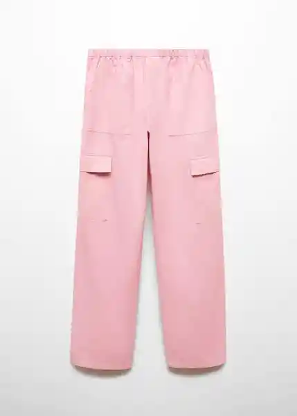 Pantalón Comfyc Rosa Palo Talla 22 Niñas Mango