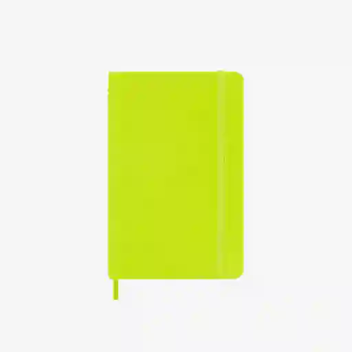 Moleskine Cuaderno Blanca Verde Limón hc Pequeño
