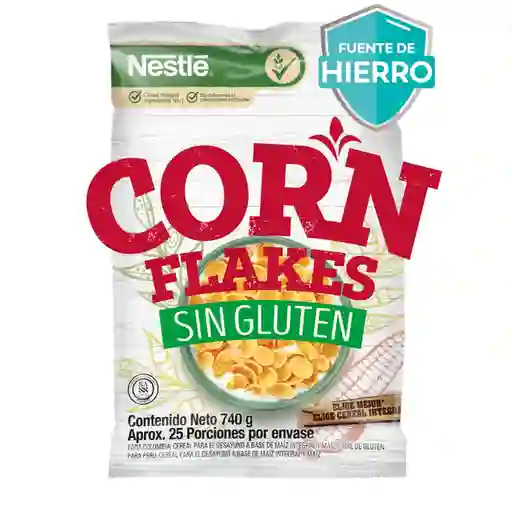 Nestlé Corn Flakes Cereal Sin Gluten 740 g