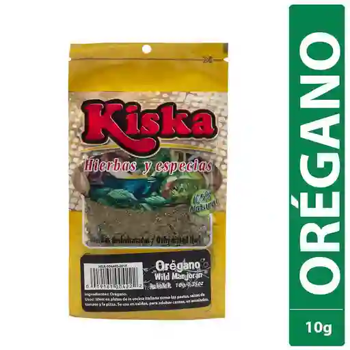 Kiska Especias Orégano Deshidratado