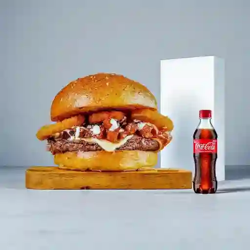 Combo severa burger + coca-cola