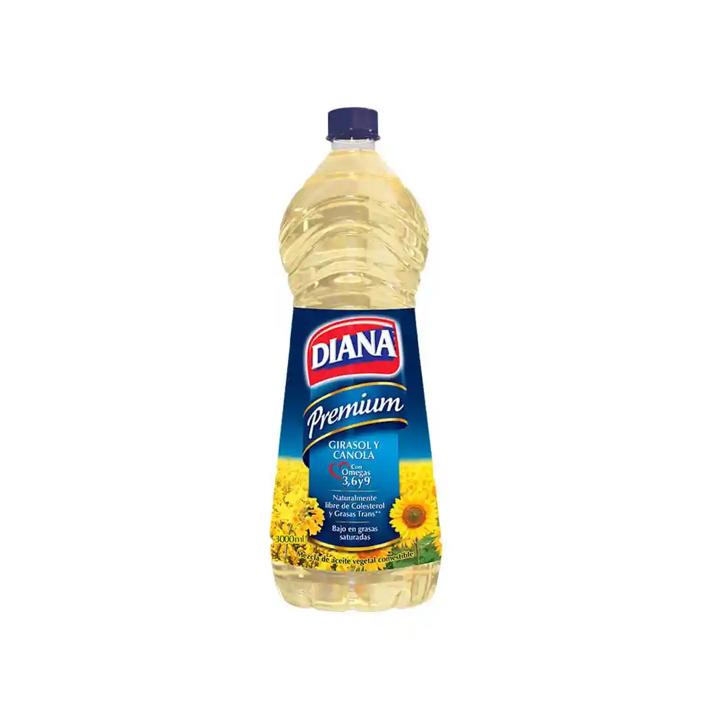 Diana Aceite Premium de Girasol y Canola