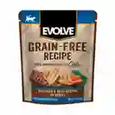 Evolve Alimento Humedo Para Gato Pollo y Res Pouch 85 g