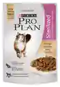 Comida humeda para gatos esterilizados Purina Pro Plan x 85gr