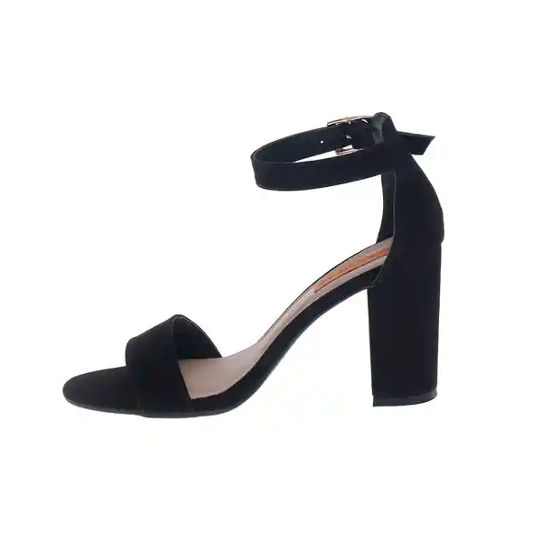 Sandalias Tacón Cairo Negro Talla 39