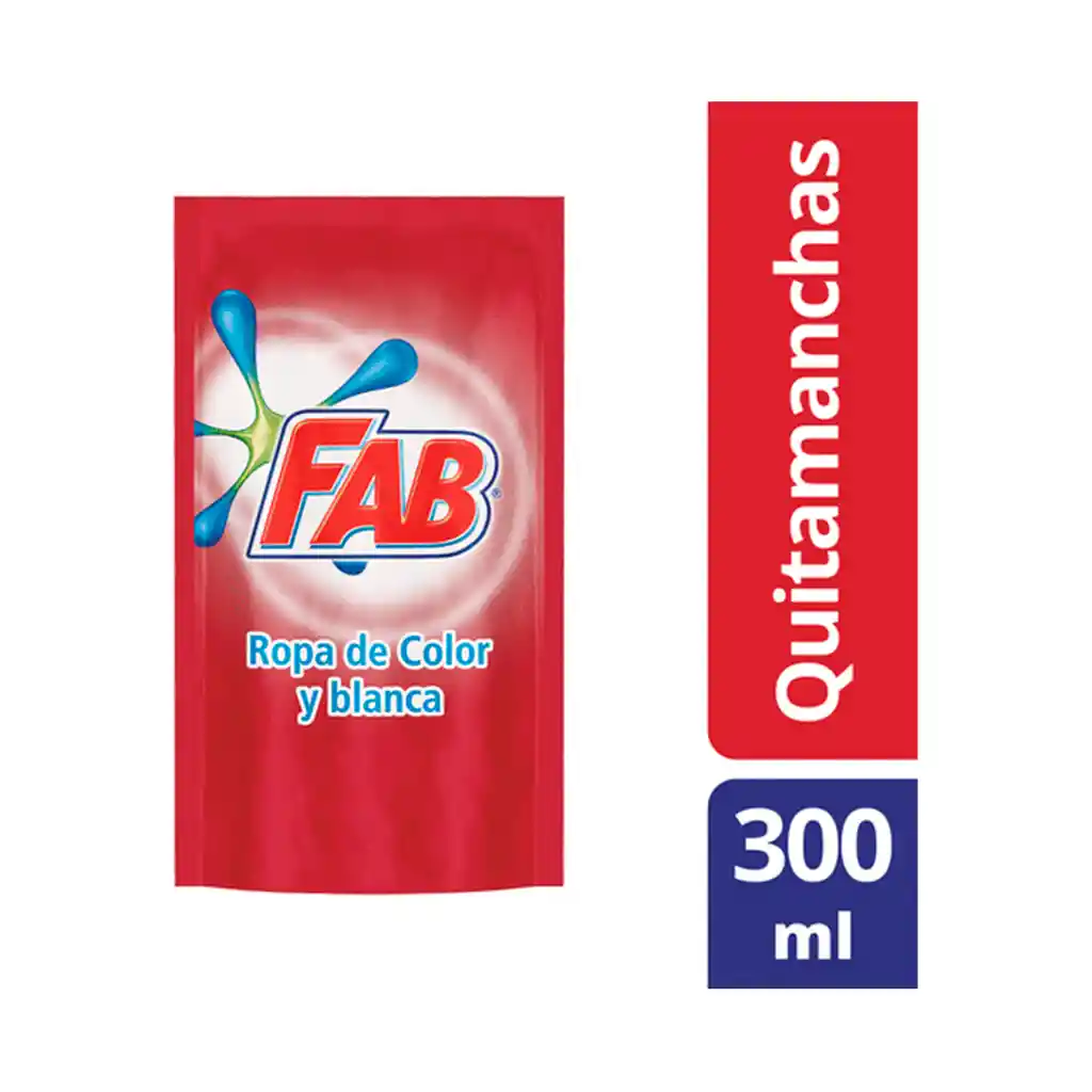 Fab Detergente Líquido Quitamanchas