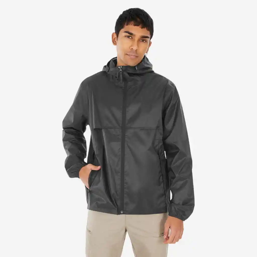Chaqueta Raincut Fullzip Negro H