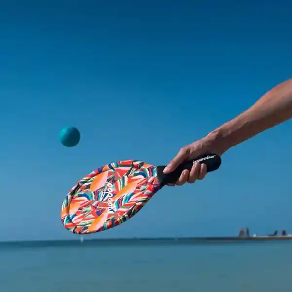 Waboba Set Paddle Playa Naranja