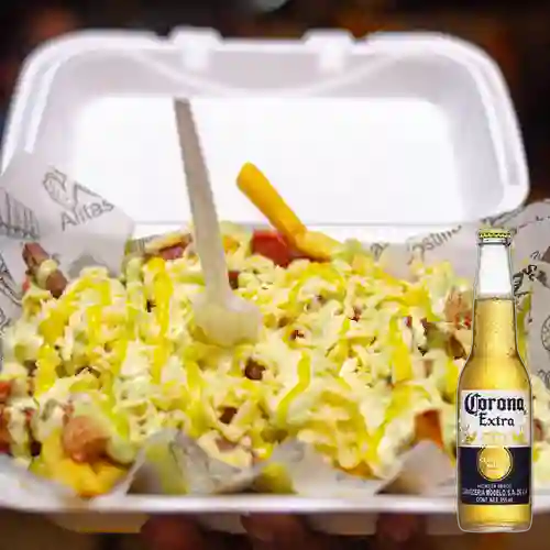 Combo Papas Brother´s + Cerveza Corona Bot. 355ml