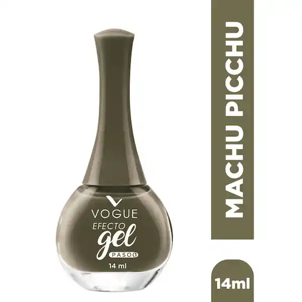 Vogue Esmalte Efecto Gel Machu Pichu Verde 14 mL