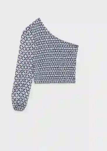 Top Ziniat Navy Talla 20 Teen Niñas Mango