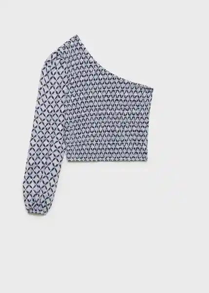 Top Ziniat Navy Talla 20 Teen Niñas Mango
