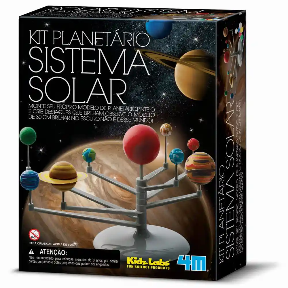 4M Set Didáctico Kidzlabs Sistema Solar