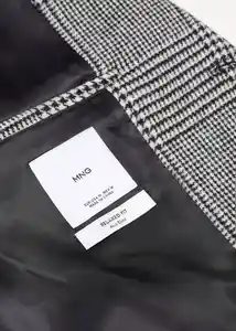 Abrigo Olan Negro Talla XL Hombre Mango