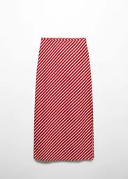 Falda Kodak-H Rojo Talla M Mujer Mango