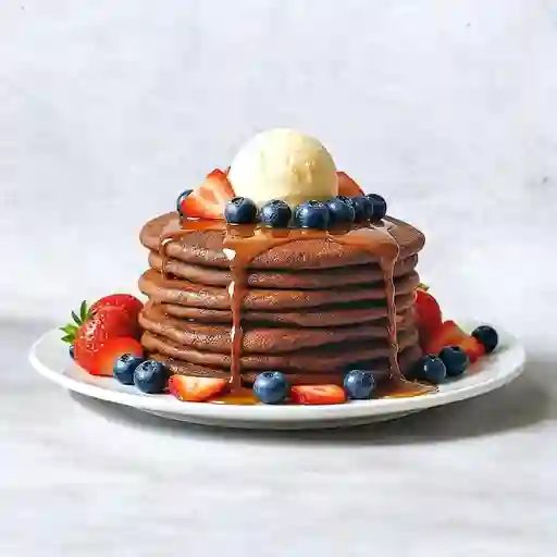 Pancakes de chocolate