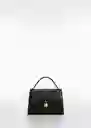 Bolso P Victoria Negro Mujer Mango