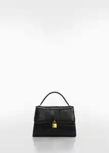 Bolso P Victoria Negro Mujer Mango