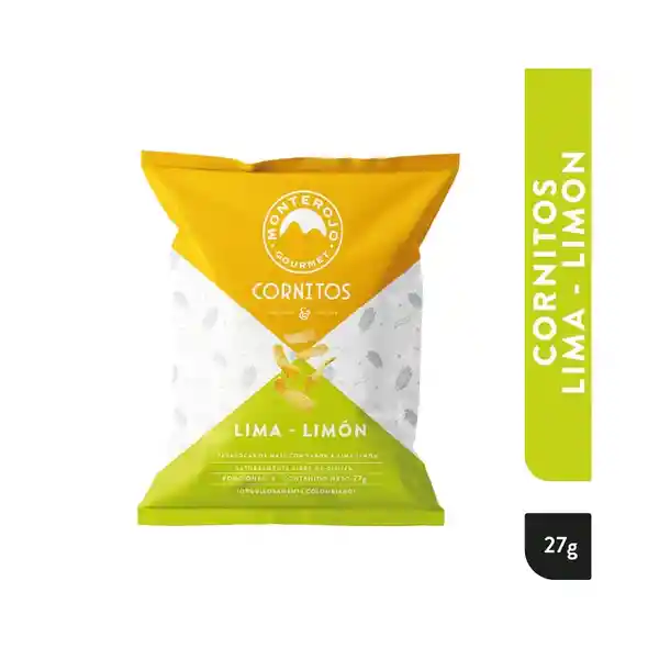 Monterojo Cornitos Pasaboca Maíz Lima Limón
