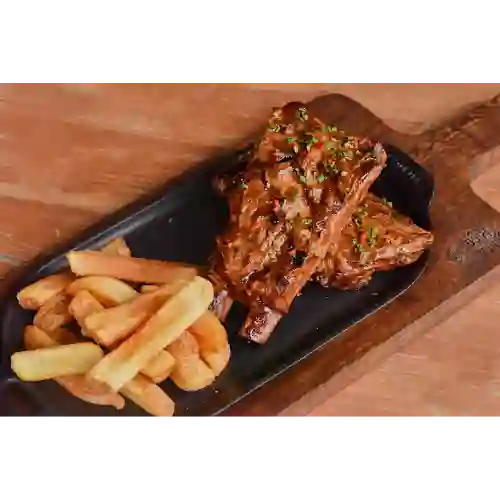 Costillas Glaseadas en Salsa Bbq - 550 G