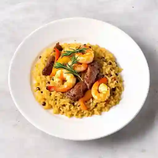 Risotto Mar y Tierra