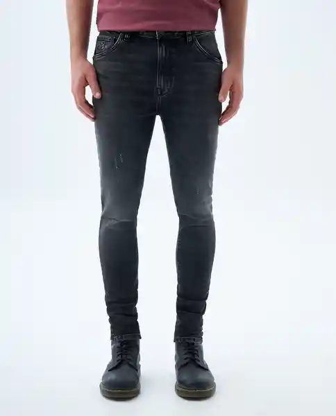 Jean Hombre Negro Talla 34 539f609 Americanino