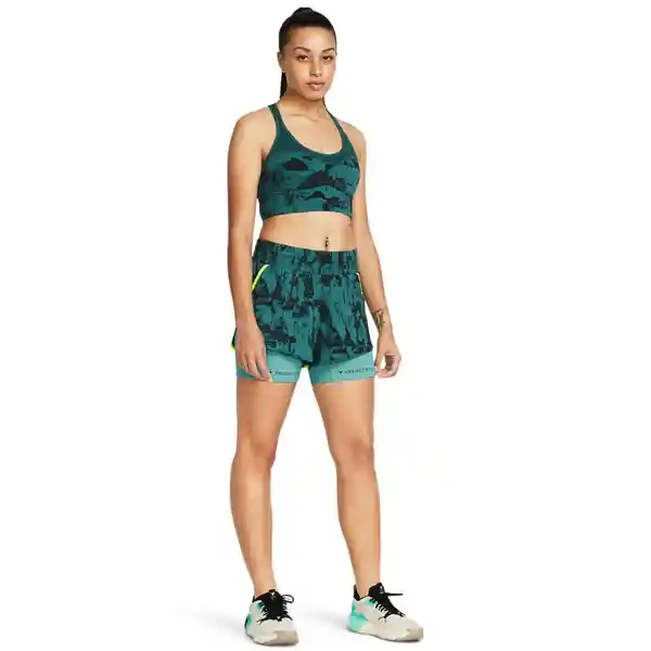 Under Armour Short Para Mujer Verde Talla LG Ref 1384202-722