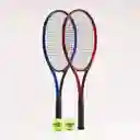 Decathlon Kit de Tenis Raquetas Bolas Raquetero