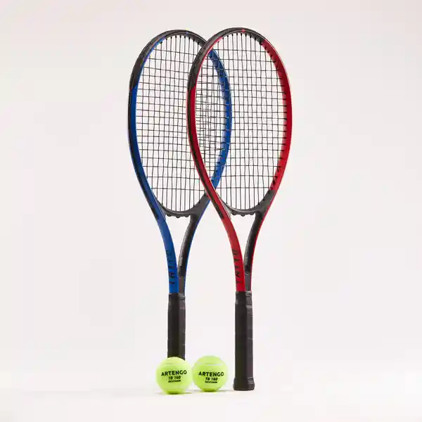 Decathlon Kit de Tenis Raquetas Bolas Raquetero