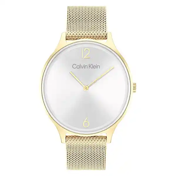 Reloj Timeless Para Mujer Color Dorado 2H 25200003 Calvin Klein