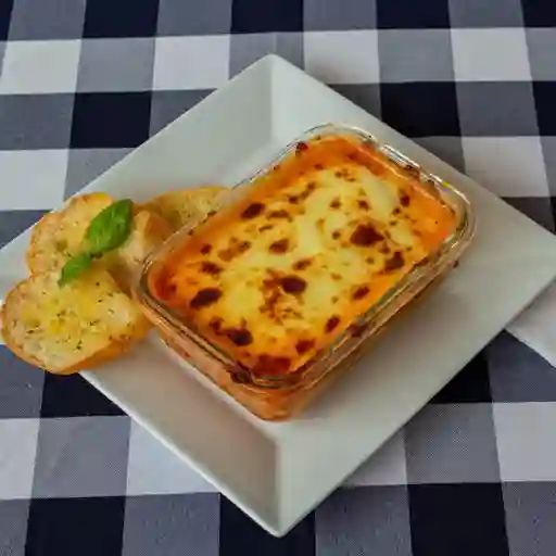 Lasagña Pollo y Champiñones