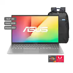 Asus Computador Vivobook Amd Ryzen 7 12Gb 512Gb SSD X512DA-BR1