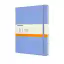 Moleskine Cuaderno Rayas Azul Cielo XL