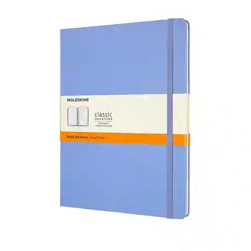 Moleskine Cuaderno Rayas Azul Cielo XL