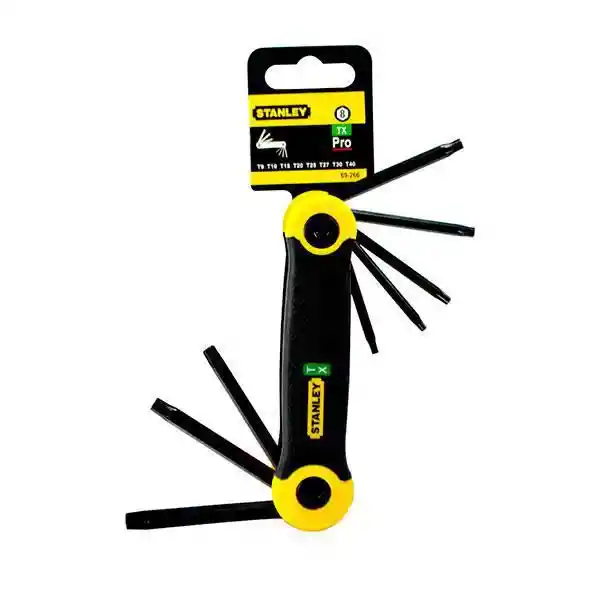 Stanley Juego Llaves Torx Plegable 120997