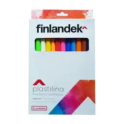 Finlandek Plastilina Mediana Luminosa Colores Surtidos