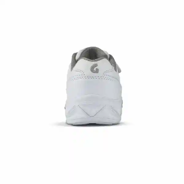 Los Gomosos Tenis Gomyschool New Unisex  Blanco y Gris Talla 24