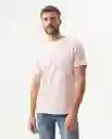 Camiseta Basic Duotone Duck Rosa Sublime Claro XL Chevignon