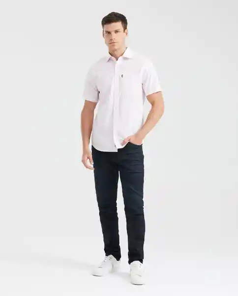 Camiseta Carbón Pocket Rosa Cuna Claro T. L Chevignon