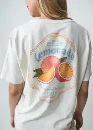 Camiseta Crudo Marfil Claro Talla M 402G079 Naf Naf