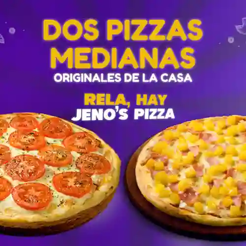 2 Pizzas Medianas