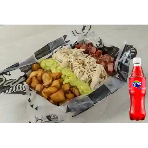 Combo Salchipapa Gomela + Premio 400 ml