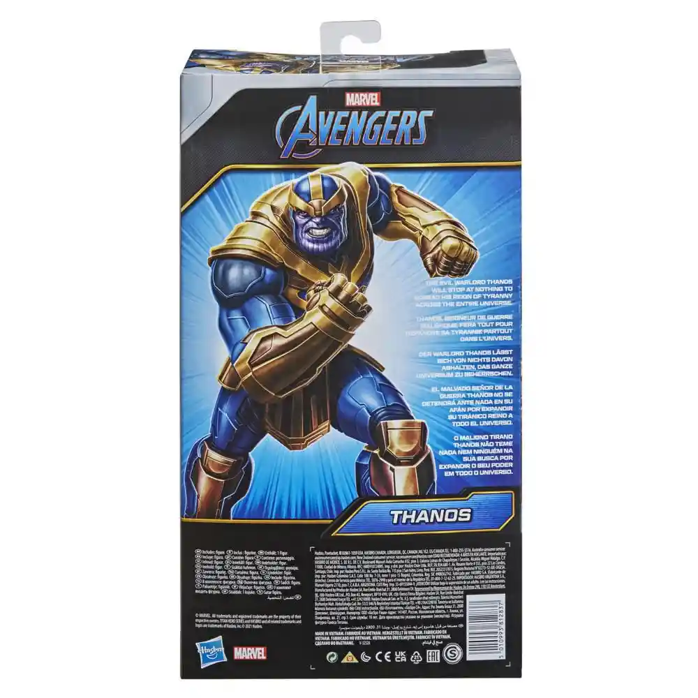 Marvel Figura de Acción Avengers Titan Hero Series Lujo Thanos