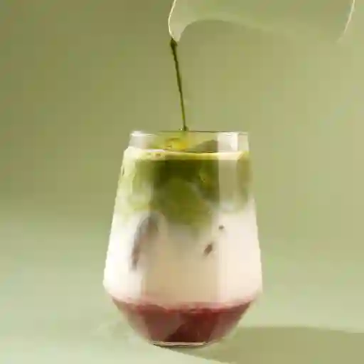 Strawberry matcha