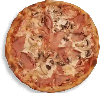 Pizza Jamón y Champiñón
