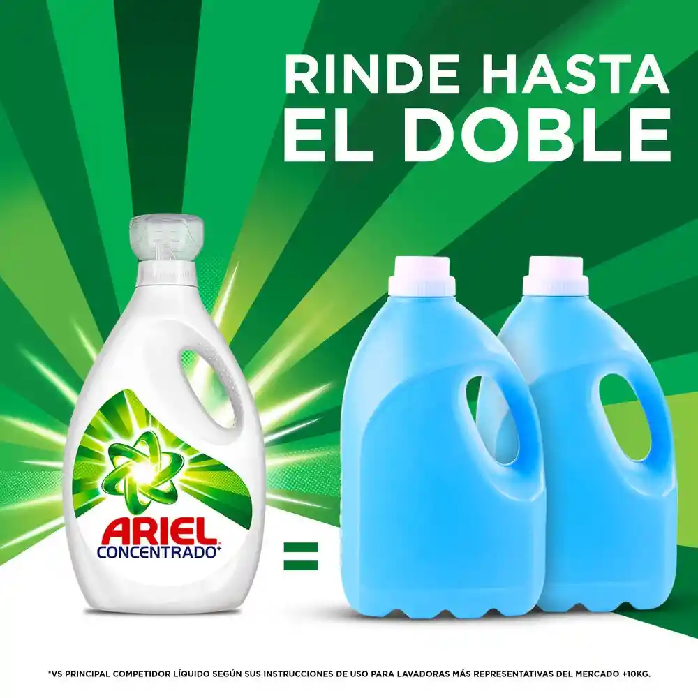 Ariel Doble Poder Líquido 1.2L + Ariel Revitacolor Líquido 400ml