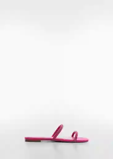 Sandalias Funky Rosa Talla 37 Mujer Mango