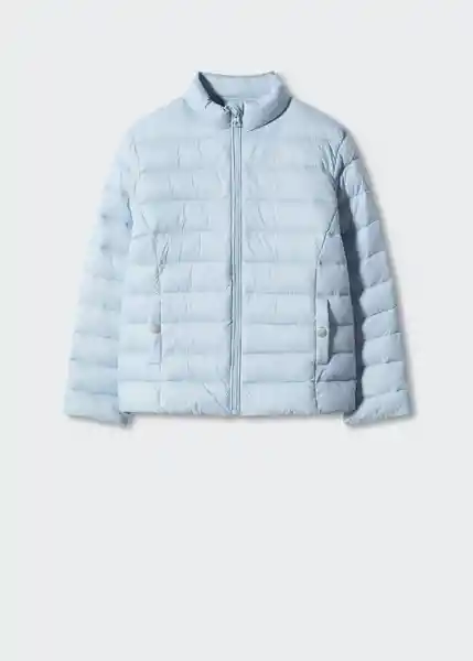 Abrigo Anorak Light4 Azul Talla 12 Niñas Mango