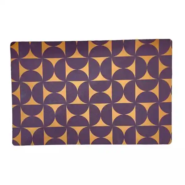 Concepts Tapete Estampado Poliéster Morado 40 x 60 cm